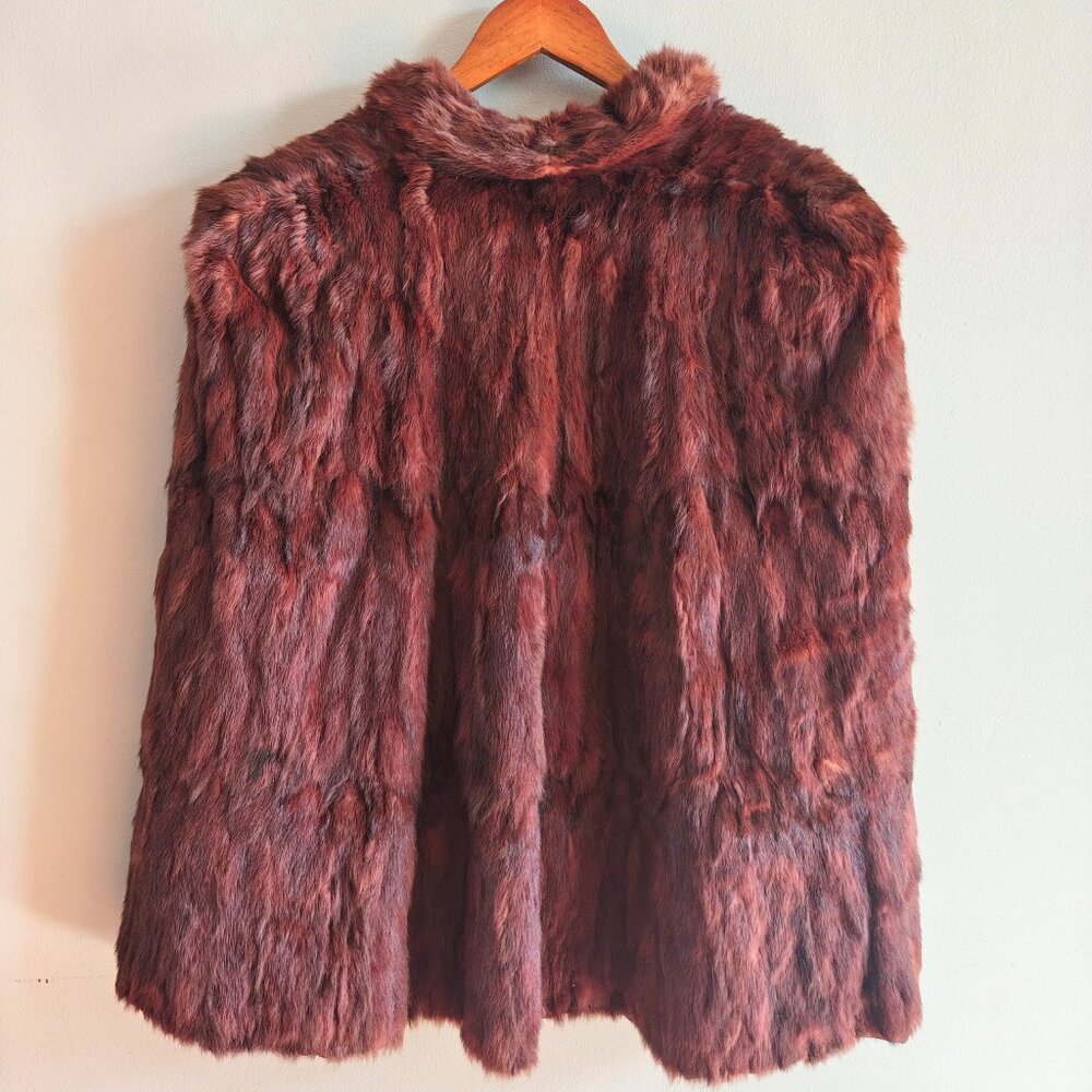 Vintage Mink Fur Cape - Picture 7 of 15